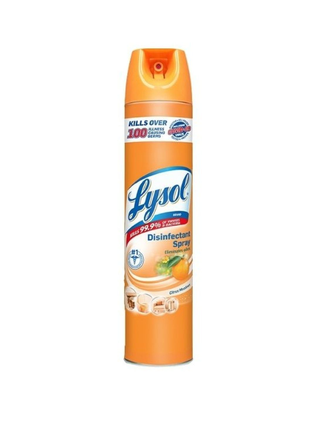 Lysol Disinfectant Spray Citrus Meadows (510g) [Expiry Feb.28, 2024